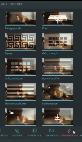 Gambar Transisi Filmora