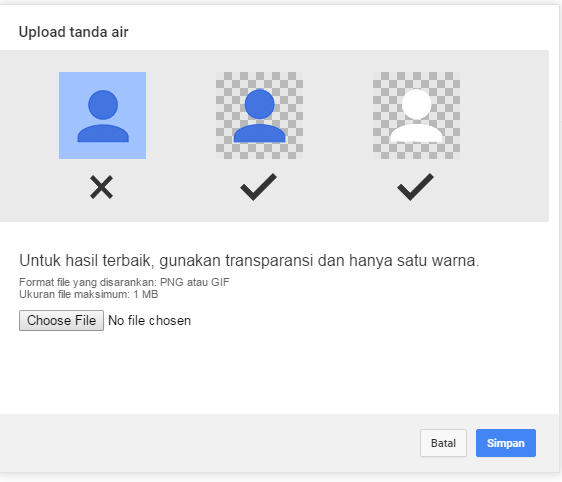 Gambar Upload Tanda Air
